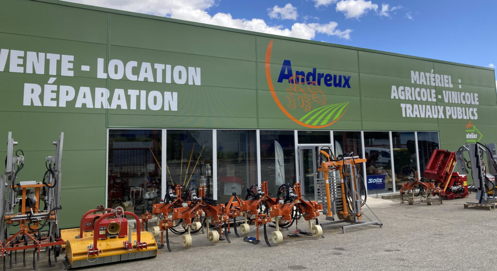 Le magasin Andreux à Pont Saint Esprit (Gard)